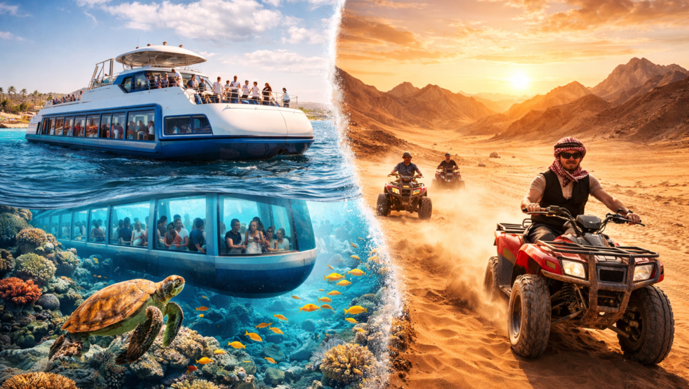 Panorama Semi Submarine & 3 Hours Safari Hurghada 2026