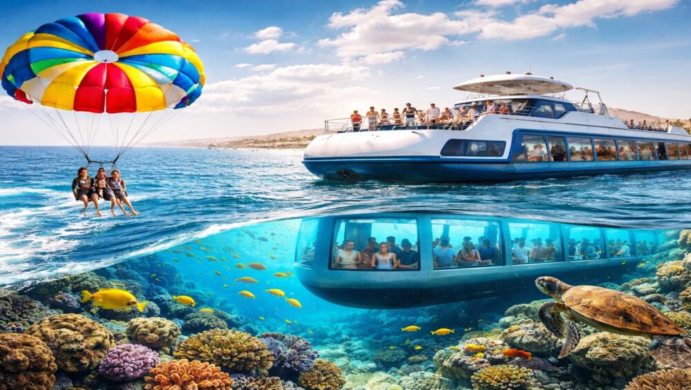 Panorama Semi Submarine Parasailing Hurghada