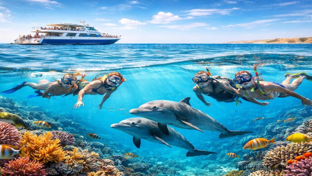 Dolphin House Snorkeling Trip Hurghada – wild dolphins in the Red Sea