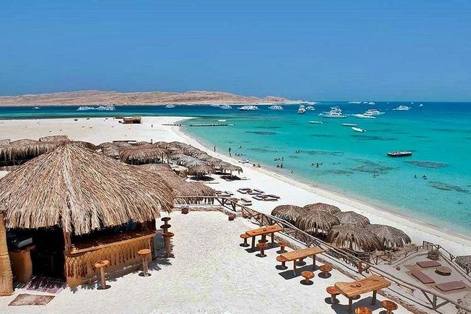 When comparing Orange Bay vs Paradise Island Hurghada, most travelers focus on snorkeling, beach comfort, and price