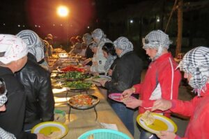 desert safari sunset and dinner show in Hurghada